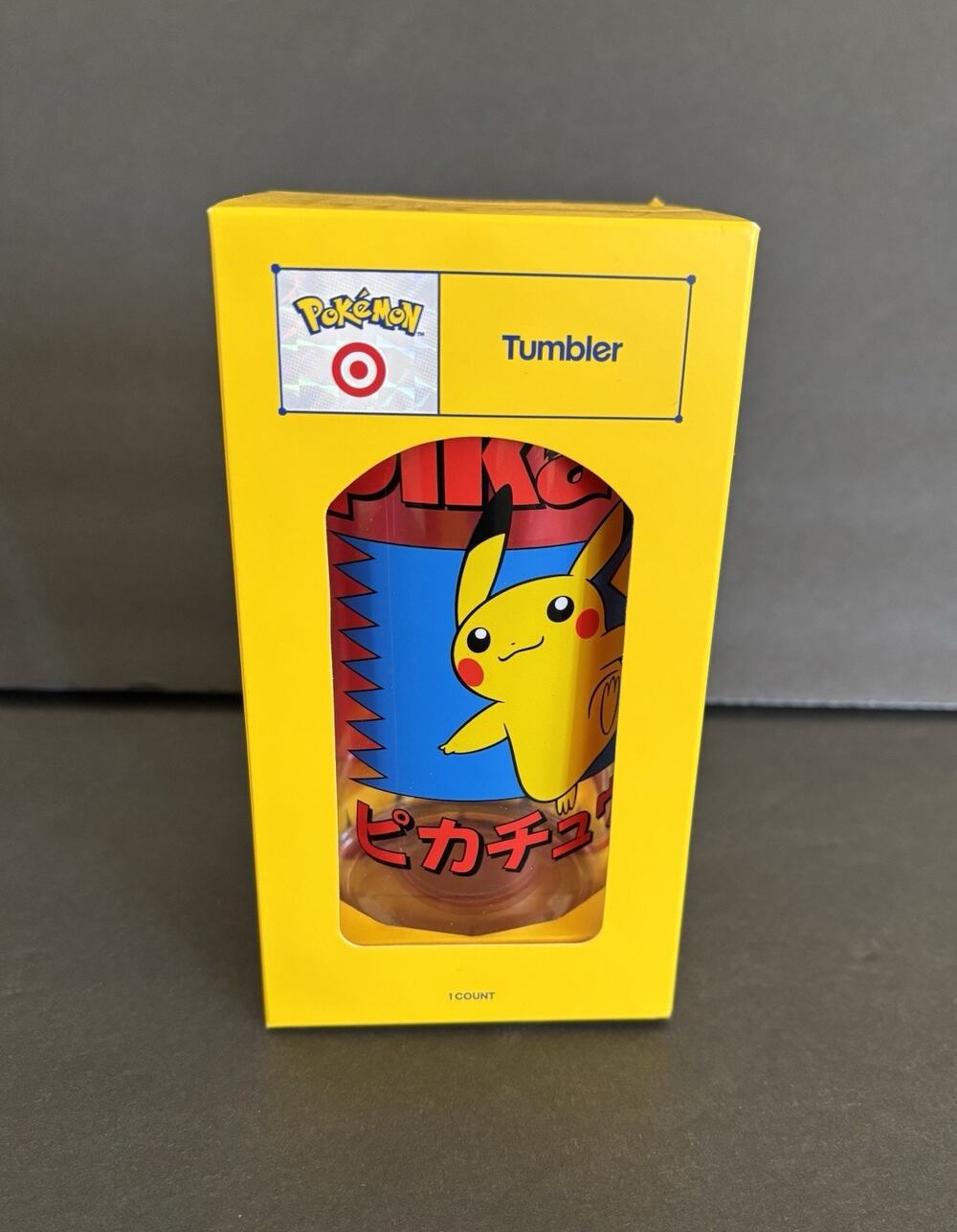Pikachu Tumbler 20oz - Pokémon x Target NEW SEALED